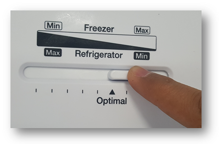 Refrigerador: RT38FEAKDSL- ¿Cómo ajustar la temperatura del congelador?