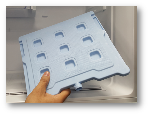Refrigerador RT38FEAKDSL: ¿Cuál es la función de las partes y accesorios del congelador?