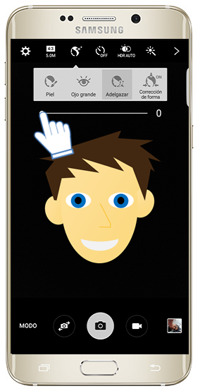 Galaxy S6 Edge+: ¿Cómo usar el modo Belleza facial?