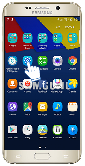 Galaxy S6 Edge+: ¿Qué hacer si Opciones de desarrollador no aparece en el menú de ajustes?