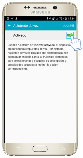 ¿Qué hacer si no se puede seleccionar opciones y el equipo indica que se ha tocado?