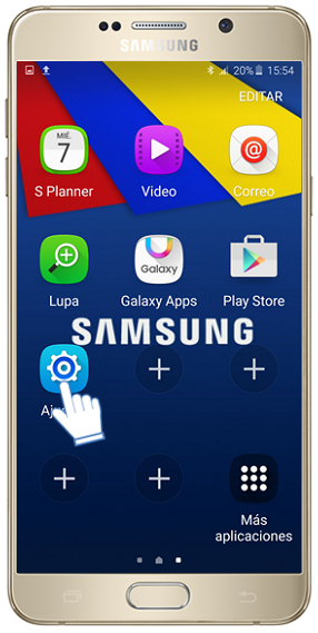 Galaxy Note5 - ¿Cómo desactivar el Modo Fácil?