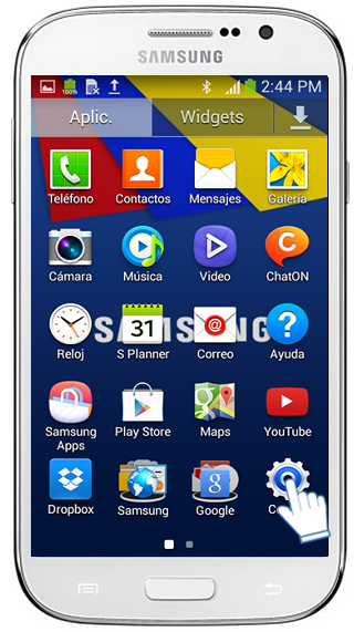 Galaxy Grand Neo - ¿Cómo activar el Ahorro de energía?