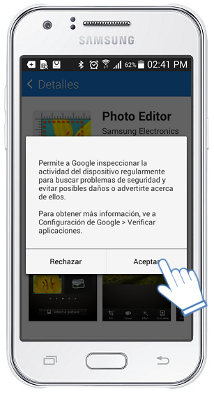 Samsung Galaxy J1: ¿Cómo descargar e instalar el editor de imágenes?