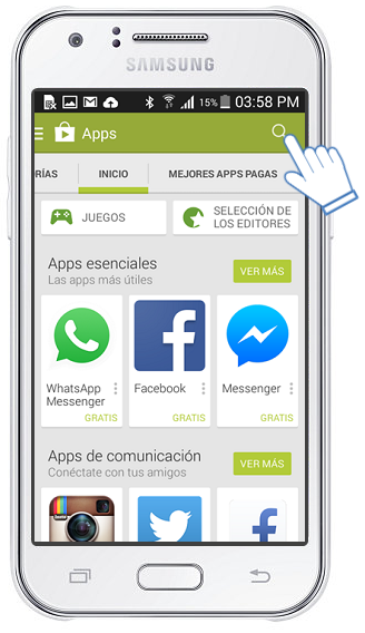 Samsung Galaxy J1: ¿Cómo descargar e instalar aplicaciones?