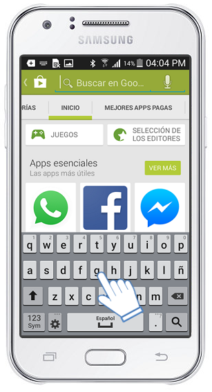 Samsung Galaxy J1: ¿Cómo descargar e instalar aplicaciones?