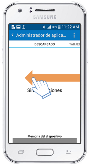 Samsung Galaxy J1: ¿Cómo desactivar las notificaciones de una aplicación?