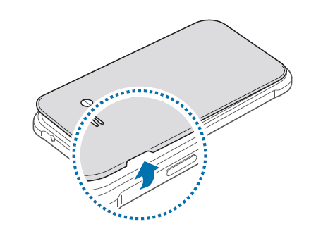 Galaxy J1 Ace - ¿Cómo insertar una tarjeta de memoria Micro SD?
