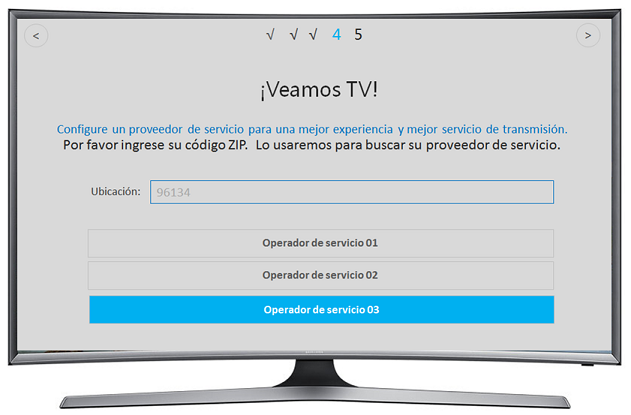 Smart TV Curvo J6500 - ¿Cómo realizar la configuración inicial?