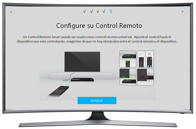 Smart TV Curvo J6500 - ¿Cómo realizar la configuración inicial?