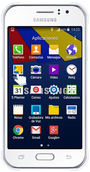 Galaxy J1 Ace - ¿Cómo recortar una imagen?