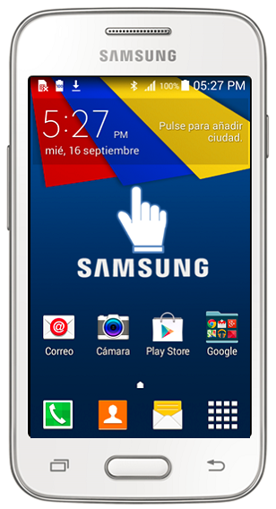Galaxy Ace4 Neo - ¿Cómo cambiar el fondo de pantalla?