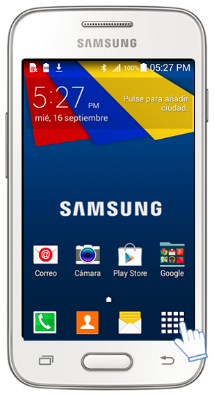 Galaxy Ace4 Neo - ¿Cómo esTablecer un bloqueo de pantalla por Patrón?