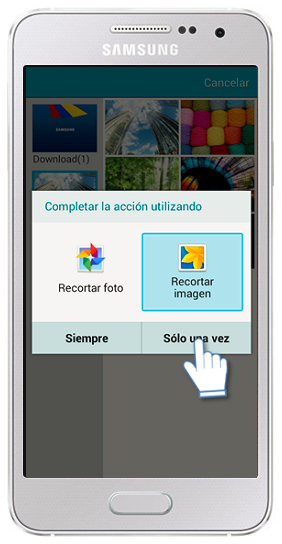 Galaxy A3 - ¿Cómo guardar un Contacto?
