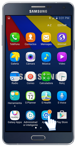 Galaxy A7 (2016) - ¿Cómo realizar los ajustes de volumen?