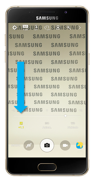 Galaxy A5 (2016) - ¿Cómo usar el Modo Pro en la aplicación Cámara?