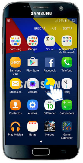 Galaxy S7-¿Cómo crear un Collage?
