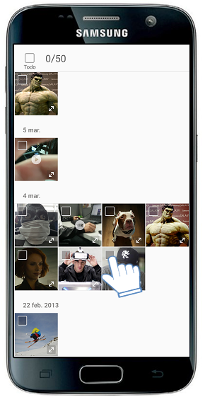 Galaxy S7-¿Cómo crear animaciones?