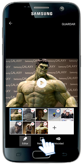 Galaxy S7-¿Cómo crear animaciones?