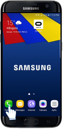 Galaxy S7 Edge-¿Cómo usar notificaciones durante las llamadas?