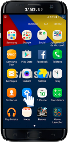 Galaxy S7 Edge-¿Cómo activar la carga rápida con cable?