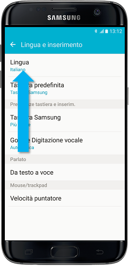 Samsung: Galaxy S7 Edge-¿Cómo cambiar el idioma del equipo?