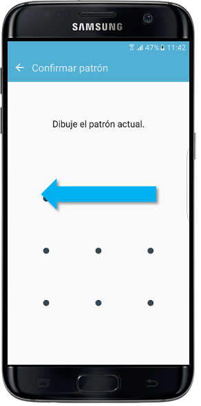 Galaxy S7 Edge-¿Cómo eliminar una huella digital?