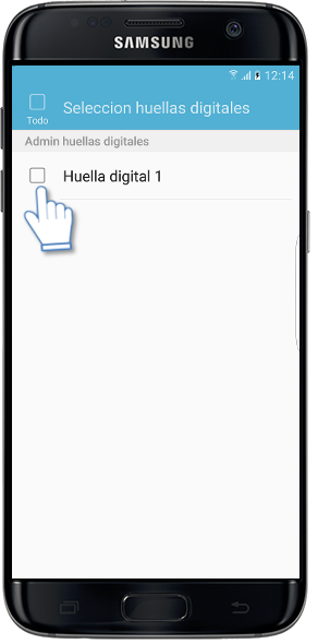 Galaxy S7 Edge-¿Cómo eliminar una huella digital?