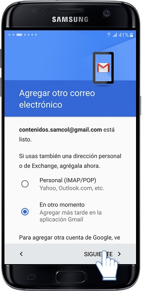 Galaxy S7 Edge ¿Qué es la protección de cuenta Google y como puedo registrarla/eliminarla?