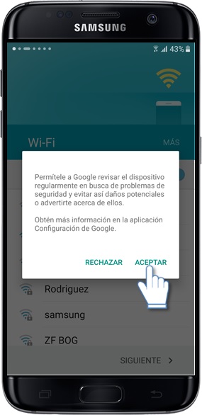 Galaxy S7 Edge ¿Qué es la protección de cuenta Google y como puedo registrarla/eliminarla?