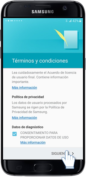 Galaxy S7 Edge ¿Qué es la protección de cuenta Google y como puedo registrarla/eliminarla?