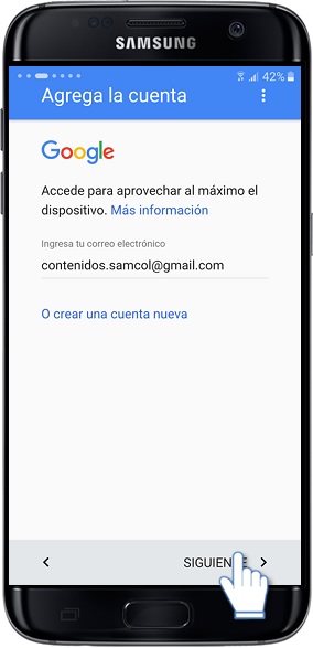 Galaxy S7 Edge ¿Qué es la protección de cuenta Google y como puedo registrarla/eliminarla?