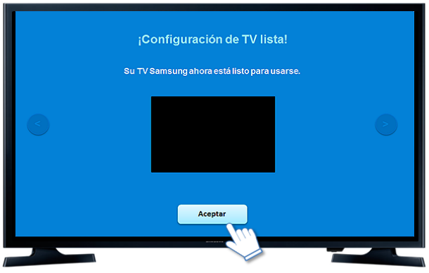 Smart TV J5200A Serie 5 - ¿Cómo realizar la configuración inicial del TV?