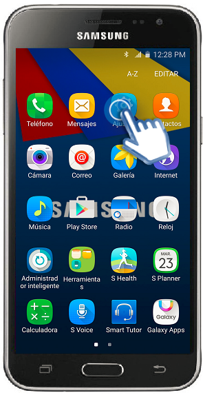 Galaxy J3 (2016) - ¿Cómo ajustar la hora de forma manual?
