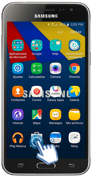 Galaxy J3 (2016) - ¿Cómo descargar e instalar aplicaciones?