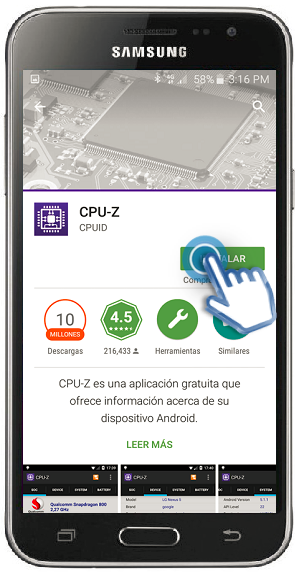 Galaxy J3 (2016) - ¿Cómo descargar e instalar aplicaciones?