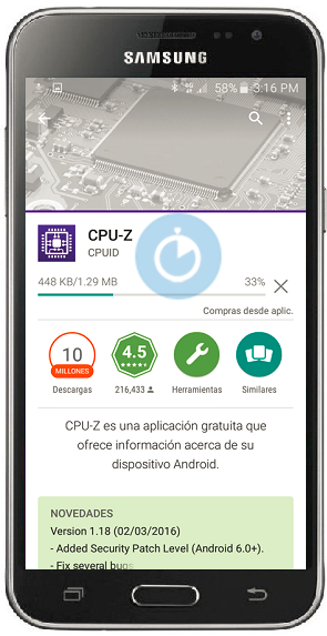 Galaxy J3 (2016) - ¿Cómo descargar e instalar aplicaciones?