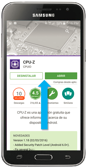 Galaxy J3 (2016) - ¿Cómo descargar e instalar aplicaciones?