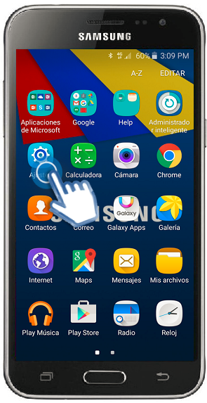 Galaxy J3 (2016) - ¿Cómo registrar una cuenta de Google?