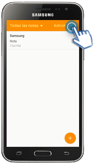 Galaxy J3 (2016) - ¿Cómo eliminar notas?