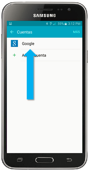 Galaxy J3 (2016) - ¿Cómo registrar una cuenta de Google?