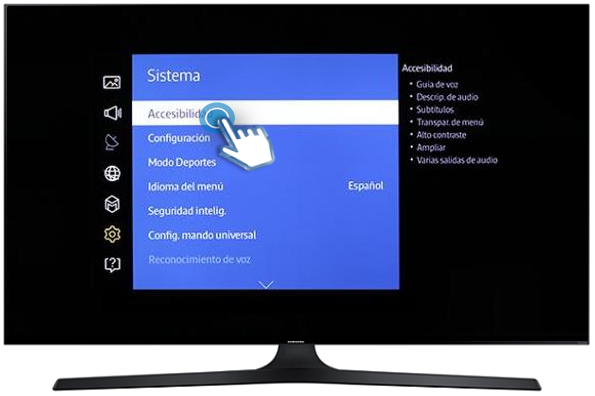 Smart TV/UN60J6300AK - Guía de voz. ¿Qué es? ¿cómo se activa?