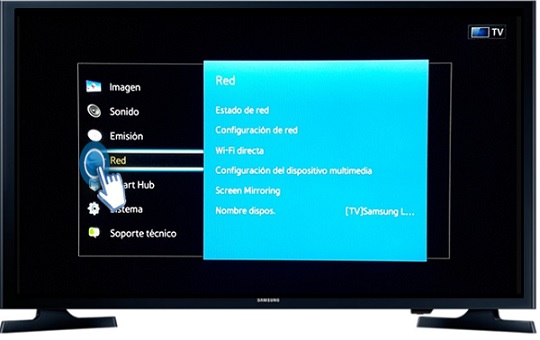 Smart TV J5200A Serie 5-¿Cómo configurar una dirección IP y demás datos de forma manual?