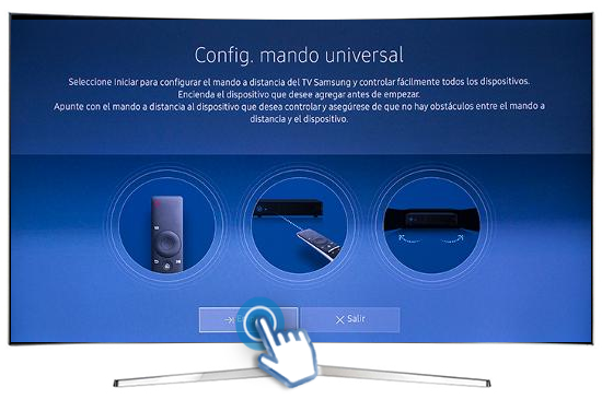 ¿Cómo configurar el control como mando universal?