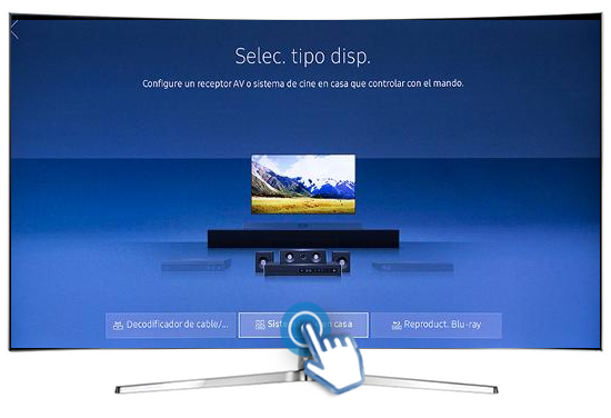 ¿Cómo configurar el control como mando universal?