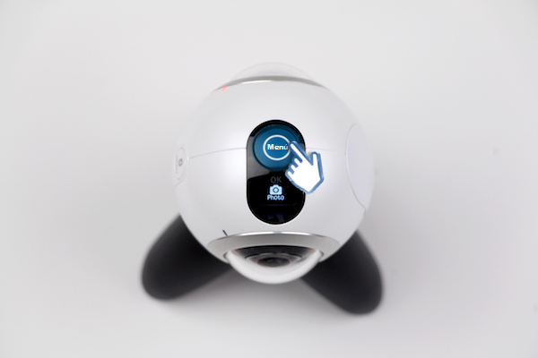 Cámara Gear 360 - ¿Cómo tomo una foto desde mi cámara 360?