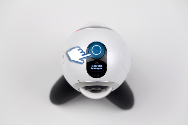Cámara Gear 360 - ¿Cómo utilizó el Menú de la cámara 360?