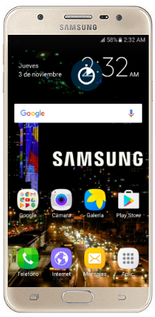 Galaxy J5 Prime - ¿Cómo agregar o eliminar un widget?