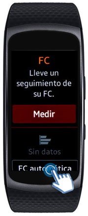 Samsung Gear Fit2: ¿Cómo activar frecuencia cardiaca automática?