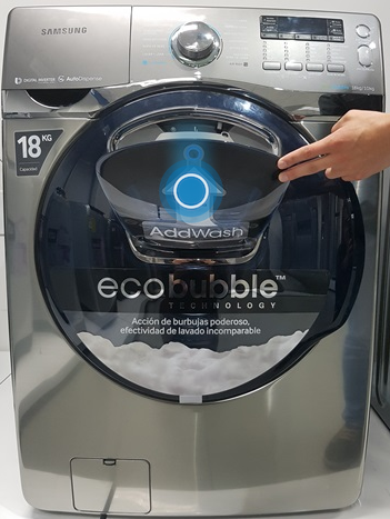 Lavadora Secadora/WD18J7825KP - ¿Qué es Add Wash?